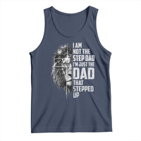 Bonus Dad Tank Top Stepdad Gifts From Stepdaughter Stepson Cross Lion Stepped Up Dad