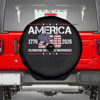 250th Anniversary Spare Tire Cover American 250 Years Birthday Patriotic 1776 2026