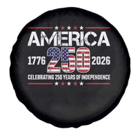 250th Anniversary Spare Tire Cover American 250 Years Birthday Patriotic 1776 2026