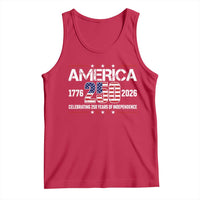 250th Anniversary Tank Top American 250 Years Birthday Patriotic 1776 2026