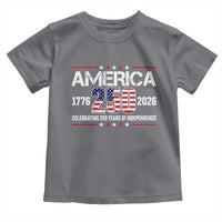 250th Anniversary Toddler T Shirt American 250 Years Birthday Patriotic 1776 2026