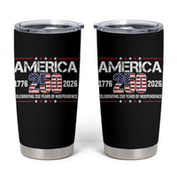 250th Anniversary Tumbler Cup American 250 Years Birthday Patriotic 1776 2026