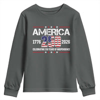 250th Anniversary Youth Sweatshirt American 250 Years Birthday Patriotic 1776 2026
