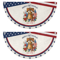 250 Anniversary Patriotic Fan Flag Floral Liberty Bell USA 250th American 4th July 2026