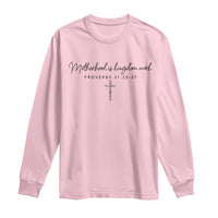 Motherhood Is Kingdom Work Long Sleeve Shirt Christian Mom Floral Mama Mothers Day