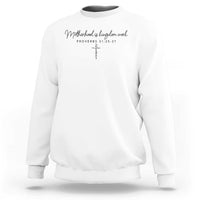Motherhood Is Kingdom Work Sweatshirt Christian Mom Floral Mama Mothers Day