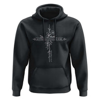 Motherhood Is Kingdom Work Hoodie Floral Cross Christian Mama Mothers Day