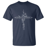 Motherhood Is Kingdom Work T Shirt Floral Cross Christian Mama Mothers Day