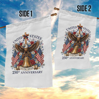 250 Anniversary USA Patriotic Eagle Garden Flag Flower 250th Birthday 4th Of July 2026