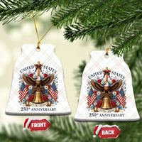 250 Anniversary USA Patriotic Eagle Ceramic Ornament Flower 250th Birthday 4th Of July 2026