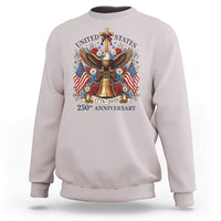 250 Anniversary USA Patriotic Eagle Sweatshirt Flower 250th Birthday 4th Of July 2026