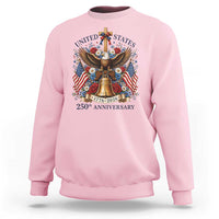 250 Anniversary USA Patriotic Eagle Sweatshirt Flower 250th Birthday 4th Of July 2026