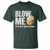 Blow Me Its My Birthday T Shirt Funny Adult Humor Dirty Jokes Bday Gag Gifts