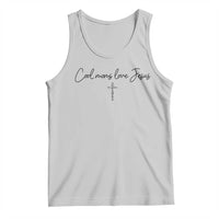 Cool Moms Love Jesus Tank Top Christian Mom Floral Mama Mothers Day