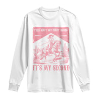 Toddler Baby Girl 2nd Birthday Long Sleeve Shirt This Aint My First Rodeo Its My Second - Wonder Print Shop