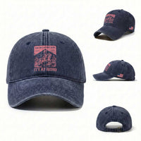 Toddler Baby Girl 2nd Birthday Washed Cotton Baseball Cap This Aint My First Rodeo Its My Second