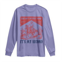 Toddler Baby Boy 2nd Birthday Long Sleeve Shirt This Aint My First Rodeo Its My Second - Wonder Print Shop