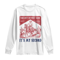 Toddler Baby Boy 2nd Birthday Long Sleeve Shirt This Aint My First Rodeo Its My Second - Wonder Print Shop