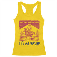 Toddler Baby Boy 2nd Birthday Racerback Tank Top This Aint My First Rodeo Its My Second - Wonder Print Shop