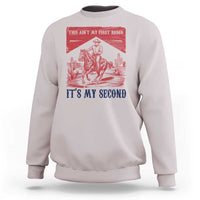 Toddler Baby Boy 2nd Birthday Sweatshirt This Aint My First Rodeo Its My Second - Wonder Print Shop