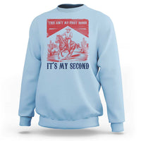 Toddler Baby Boy 2nd Birthday Sweatshirt This Aint My First Rodeo Its My Second - Wonder Print Shop