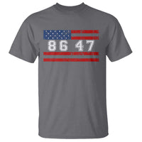 86 47 T Shirt Impeach 47th President US Flag 8647
