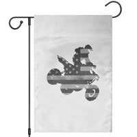 Cool ATV Garden Flag Quad 4 Wheeler ATV Riding American Flag - Wonder Print Shop