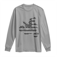 Cool ATV Long Sleeve Shirt Quad 4 Wheeler ATV Riding American Flag - Wonder Print Shop