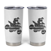 Cool ATV Tumbler Cup Quad 4 Wheeler ATV Riding American Flag - Wonder Print Shop
