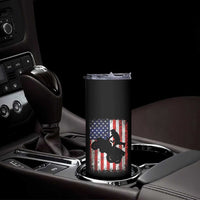 Cool ATV American Flag Skinny Tumbler Retro Quad 4 Wheeler ATV Riding Quadrider Off Road - Wonder Print Shop