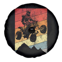 Vintage All-Terrain Vehicles Spare Tire Cover Retro 4 Wheeler ATV Riding Quadrider - Wonder Print Shop