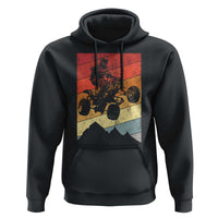 Vintage All-Terrain Vehicles Hoodie Retro 4 Wheeler ATV Riding Quadrider - Wonder Print Shop