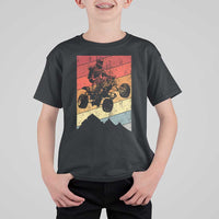 Vintage All-Terrain Vehicles T Shirt For Kid Retro 4 Wheeler ATV Riding Quadrider - Wonder Print Shop