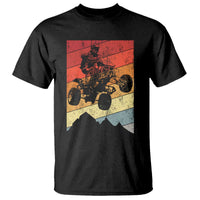 Vintage All-Terrain Vehicles T Shirt Retro 4 Wheeler ATV Riding Quadrider - Wonder Print Shop