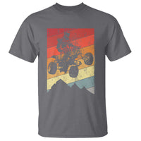 Vintage All-Terrain Vehicles T Shirt Retro 4 Wheeler ATV Riding Quadrider - Wonder Print Shop
