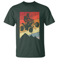 Vintage All-Terrain Vehicles T Shirt Retro 4 Wheeler ATV Riding Quadrider - Wonder Print Shop