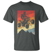 Vintage All-Terrain Vehicles T Shirt Retro 4 Wheeler ATV Riding Quadrider - Wonder Print Shop