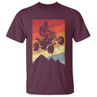 Vintage All-Terrain Vehicles T Shirt Retro 4 Wheeler ATV Riding Quadrider - Wonder Print Shop