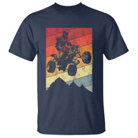 Vintage All-Terrain Vehicles T Shirt Retro 4 Wheeler ATV Riding Quadrider - Wonder Print Shop