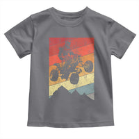 Vintage All-Terrain Vehicles Toddler T Shirt Retro 4 Wheeler ATV Riding Quadrider - Wonder Print Shop