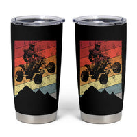 Vintage All-Terrain Vehicles Tumbler Cup Retro 4 Wheeler ATV Riding Quadrider - Wonder Print Shop