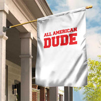 4th of July All American Dude Garden Flag - Wonder Print Shop