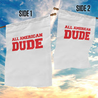 4th of July All American Dude Garden Flag - Wonder Print Shop