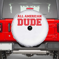 4th of July All American Dude Spare Tire Cover - Wonder Print Shop