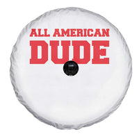 4th of July All American Dude Spare Tire Cover - Wonder Print Shop