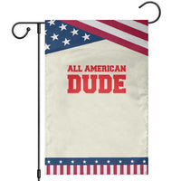 4th of July All American Dude Garden Flag
