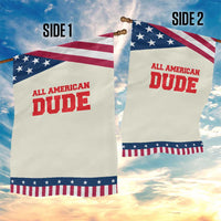4th of July All American Dude Garden Flag