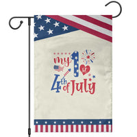 Newborn My First 4th of July Garden Flag Baby Infant Neutral Outfits Stars Stripe