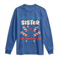 Trade Sister For Firecrackers Long Sleeve Shirt Funny Boys 4th Of July Kids Patriotic - Wonder Print Shop