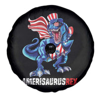 Dinosaur 4th of July Spare Tire Cover Funny Boys Kids Patriotic - Wonder Print Shop